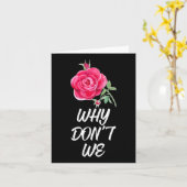 Why Dont We Rose  カード (黄色い花)