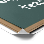 Why For Need先生おもしろいプリントポスターのユーモア ポスター (角)