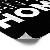 Why Go Big When You Can Go Home Shirt Lazy Sarcast ポスター (角)