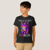Why Hex A Little When U Can Hexalotl Witch Axolotl Tシャツ (正面フル)