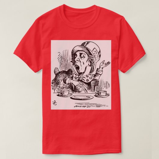 Why is a raven like a writing desk tシャツ (デザイン正面)