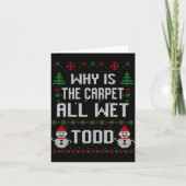 Why Is The Carpet All Wet Todd カード (正面)