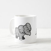 Why Me? Elephant コーヒーマグカップ (正面左)