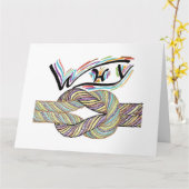 「Why Not」は無制限のグリーティングカード カード (黄色い花)