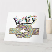 「Why Not」は無制限のグリーティングカード カード (正面)