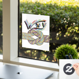 「Why Not」は無限のウィンドウデカール/クリック ウィンドウサイン