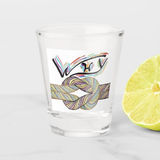 「Why Not」は無限のショットグラス ショットグラス (正面)