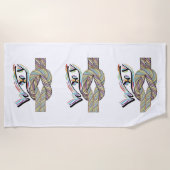 「Why Not」は無限のビーチタオル ビーチタオル (正面)