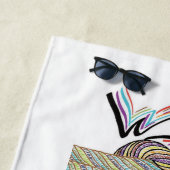 「Why Not」は無限のビーチタオル ビーチタオル (インサイチュ)