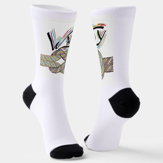 "Why Not"は無限の靴下である ソックス (傾斜あり)