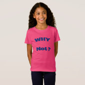 Why Not Girls' Fine Jersey T-Shirt Tシャツ (正面フル)