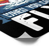 Why Run When You Can Fly Butterfly Stroke Swim Tea ポスター (角)