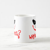 Why So Serious? Man コーヒーマグカップ (中央)