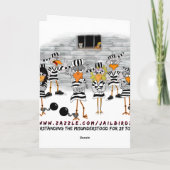 Why the Felony:脱獄グリーティングカード カード (裏面)