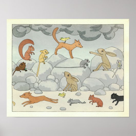 Why the Hare Has No Tail, a Zulu fairy tale ポスター (正面)