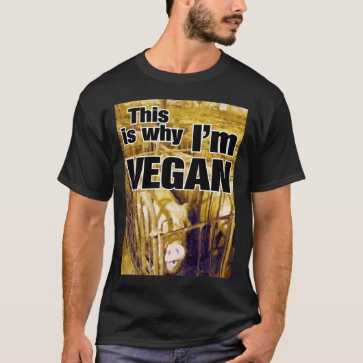 why_vegan_shirtの最終 tシャツ (正面)