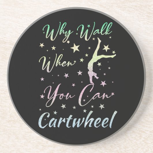 Why Walk When You Can Cartwheel体操 コースター (正面)
