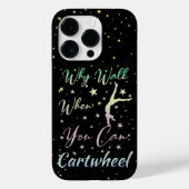 Why Walk When You Can Cartwheel体操 Case-Mate iPhoneケース (裏面)