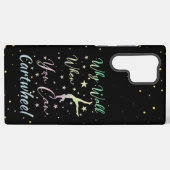 Why Walk When You Can Cartwheel体操 Samsung Galaxyケース (裏面横)