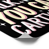 Why Walk When You Can Cartwheel  ポスター (角)