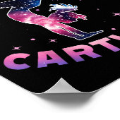 Why Walk When You Can Cartwheel Gymnast Gymnastic ポスター (角)