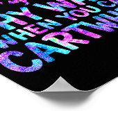 Why Walk When You Can Cartwheel Gymnastics Gymnast ポスター (角)