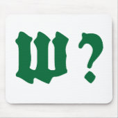 why where when who マウスパッド (正面)