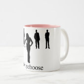 #WhyChooseのコーヒー・マグ ツートーンマグカップ (正面右)