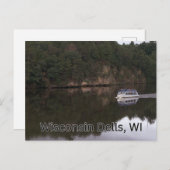 WIデルスウィスコンシンボートツアー ポストカード (正面/裏面)