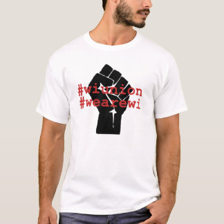 WI連合私達はWIのTシャツです Tシャツ