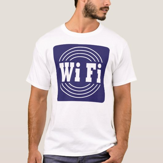 Wi-Fiのマーク Tシャツ (正面)