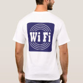 Wi-Fiのマーク Tシャツ (裏面)