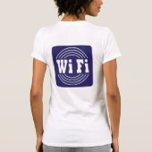 Wi-Fiのマーク Tシャツ (裏面)