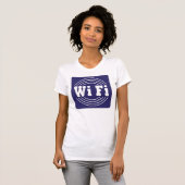 Wi-Fiのマーク Tシャツ (正面フル)