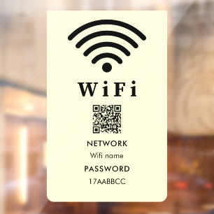 Wi-FiのQRコードパスワード スキャンして接続しよう Groovy ウィンドウサイン
