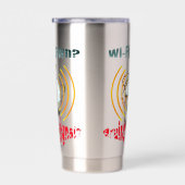 Wi-Fiダウン？脳か信号か？Wi-Fiダウン 保温保冷タンブラー (右面)