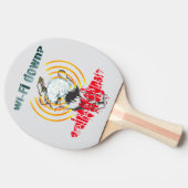 Wi-Fiダウン？脳か信号か？Wi-Fiダウン 卓球ラケット (横)