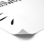 Wi-Fiパスワード: ポスター (角)