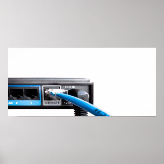 Wi-Fiルーター ポスター (正面)