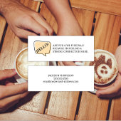 Wi-Fi信号おもしろいデートすること通話カード スキニー名刺