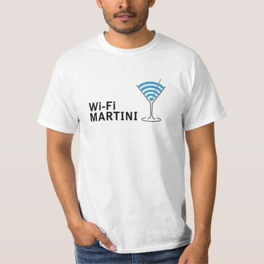 wi-fi martini tシャツ (正面)