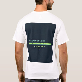 Wi-Fi vs Willpower – Funny Tech Tシャツ