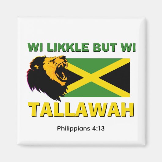 WI LIKKLEがWI TALLAWH マグネット (正面)