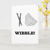 Wibble カード (黄色い花)