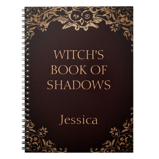 Wiccaカスタマイズ Book Of Shadows Notebook ノートブック (正面)