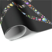 wiccaペンタグラムラッピング紙 ラッピングペーパー (ロールコーナー)