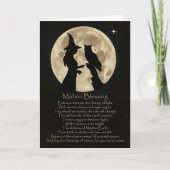 Wicca異教のなMabonの恵みの秋の分点 カード (正面)