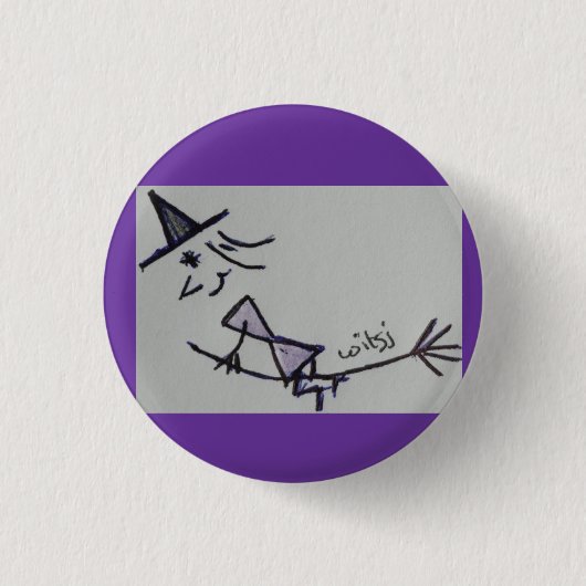 wicca kids 缶バッジ (正面)