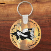 Wicca-Martロゴキーチェーン キーホルダー (正面)