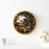 Wicca Rustica:狩り ラージ壁時計 (ホーム)